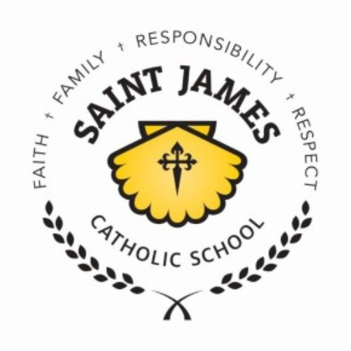 St. James Catholic School logo